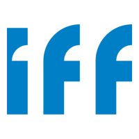 Logo IFF (International Flavors & Fragrances) - client Spesialis Barcode Indonesia